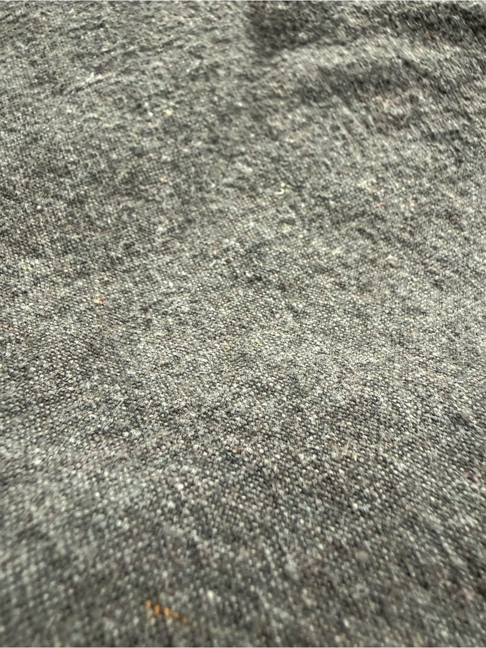 Prana Men's Charcoal Hemp blend Button-Down Long Sleeve Shirt - Picture 7 of 7